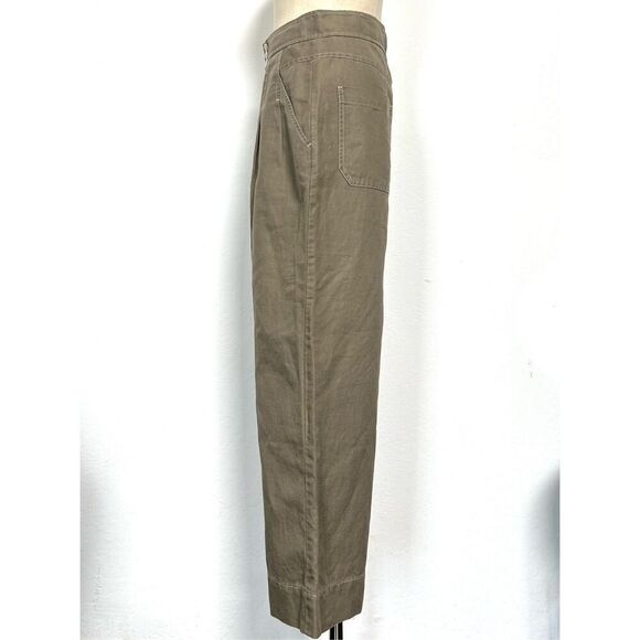 NEW Rebecca Taylor La Vie Women’s 28 Laurel Linen Twill Pant Slacks - Picture 8 of 9
